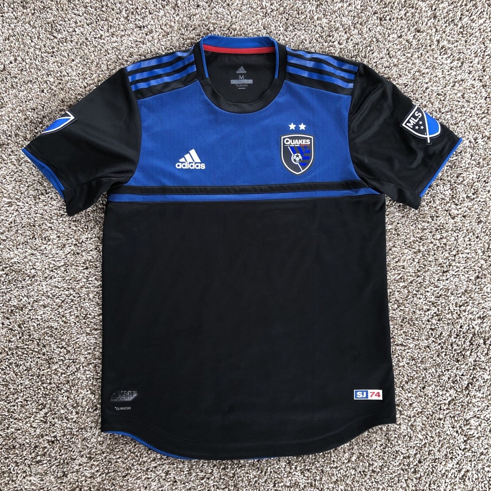 Adidas San Jose Earthquakes Jersey Mens M 2019 Authentic MLS Official Kit Soccer